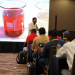 Presencia del representante de GlobeCore en el seminario de diagnóstico y mantenimiento de transformadores en Saltillo (México)